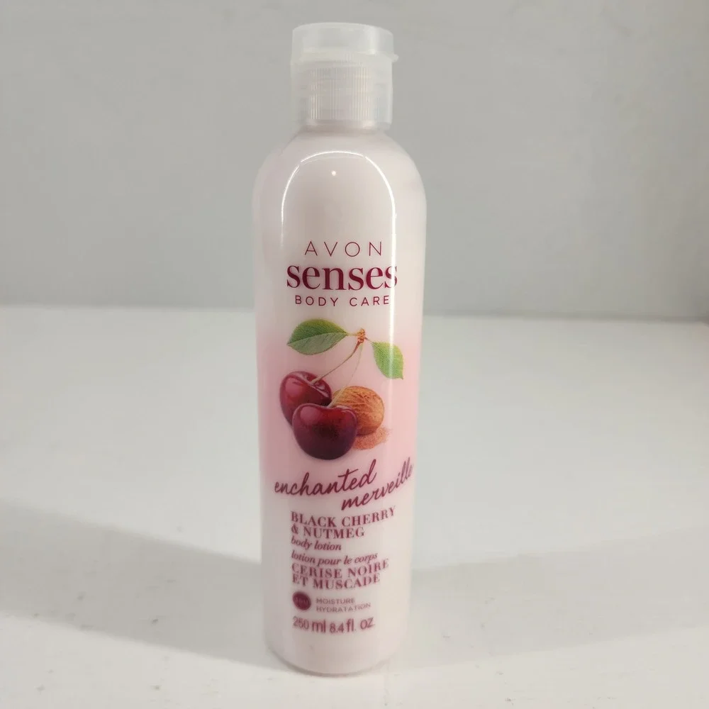 Avon Senses Black Cherry‎ & Nutmeg Body Lotion 8.4 fl oz Moisturizing Cream